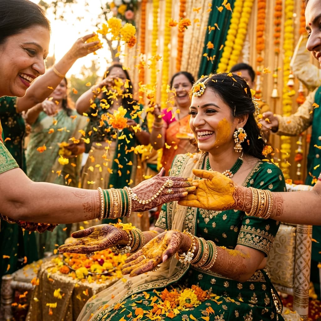 Haldi Celebration